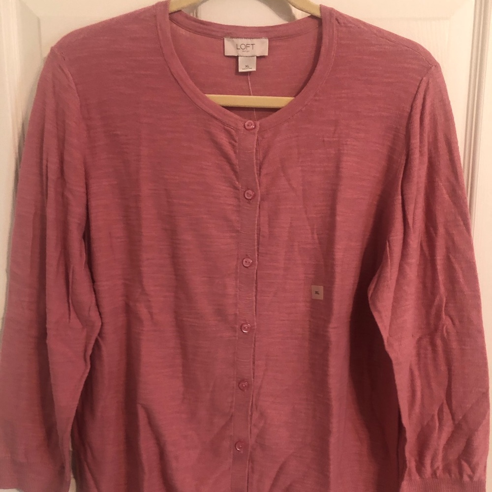 NEW PRICE!  NWT Rose Cardi